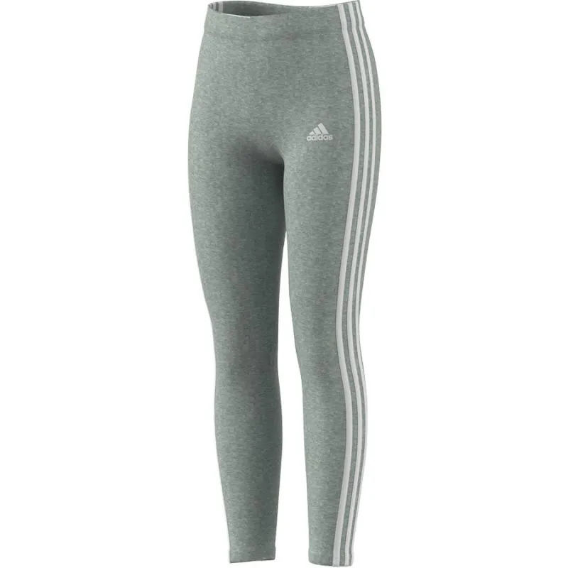 Adidas Kids' Classic 3-Stripes Leggings - Stylish Grey Comfort for Active Girls