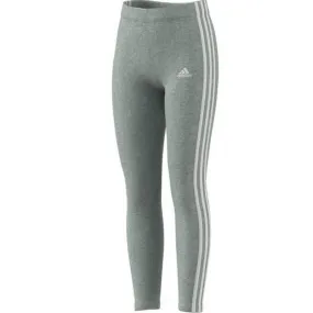 Adidas Kids' Classic 3-Stripes Leggings - Stylish Grey Comfort for Active Girls