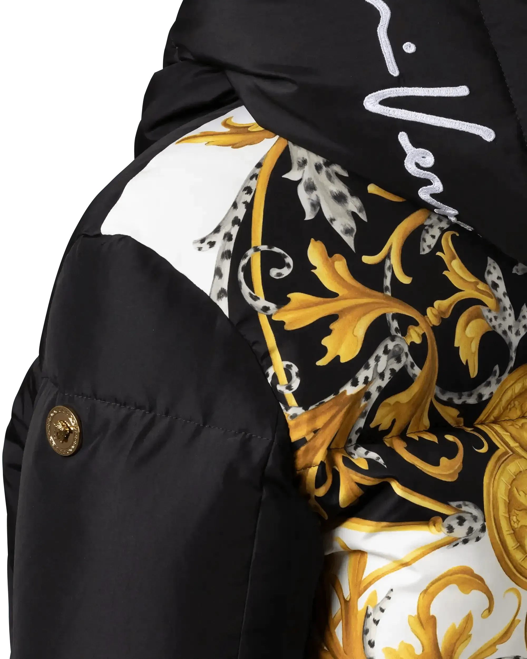 Barocco Acanthus Padded Puffer Jacket