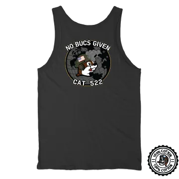 CAT 522 "No Bucs Given" Tank Tops