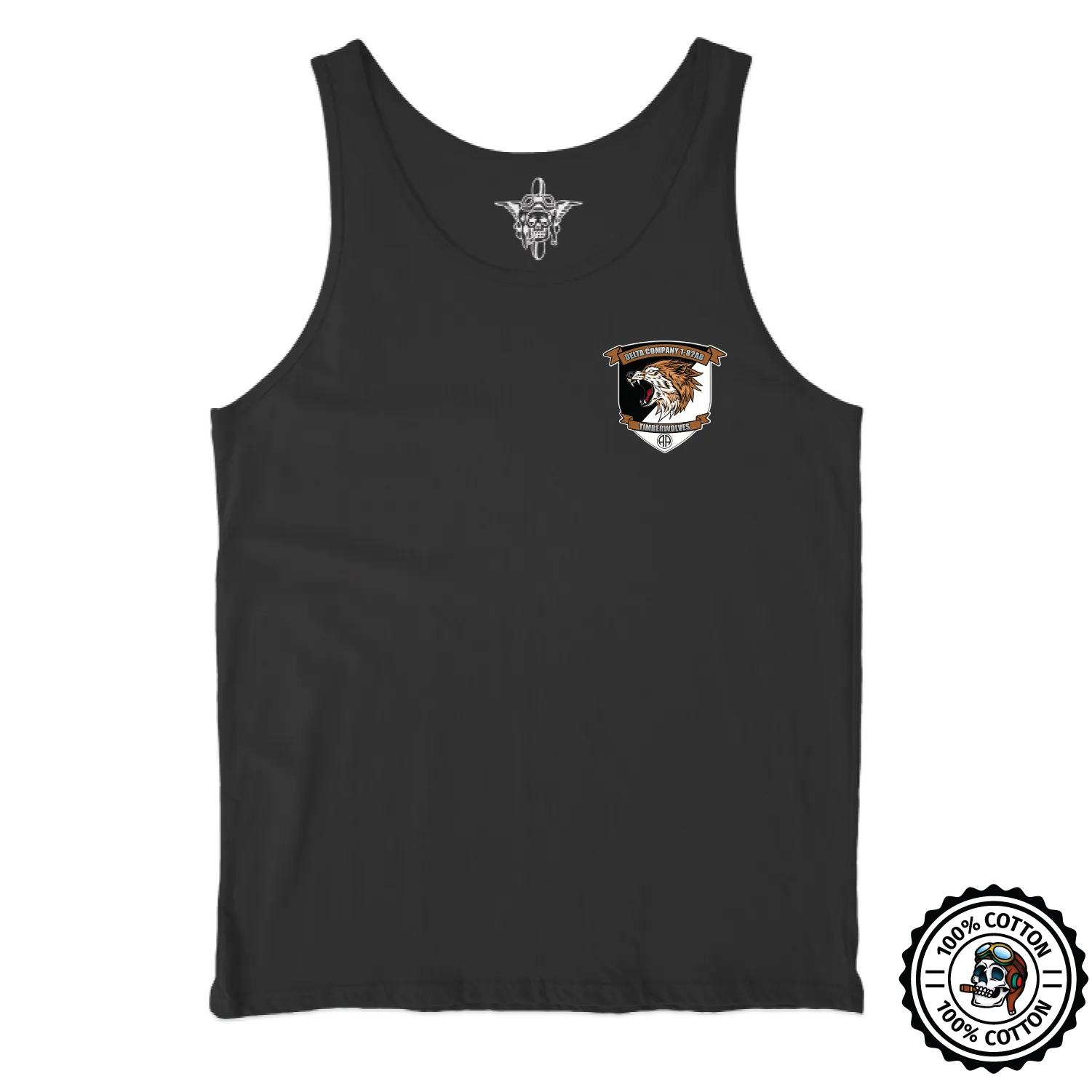 D Co, 1-82 AB "Timberwolves" Tank Tops