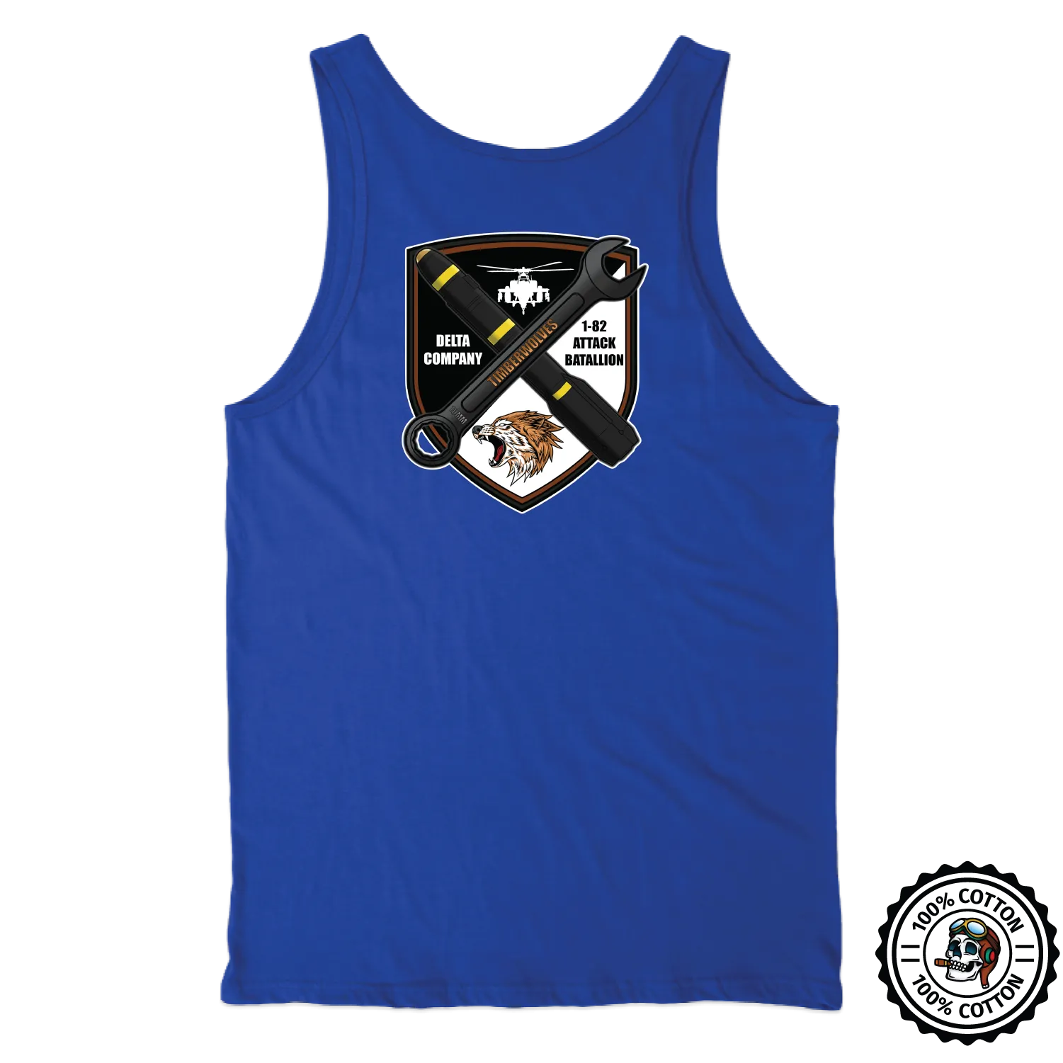 D Co, 1-82 AB "Timberwolves" Tank Tops