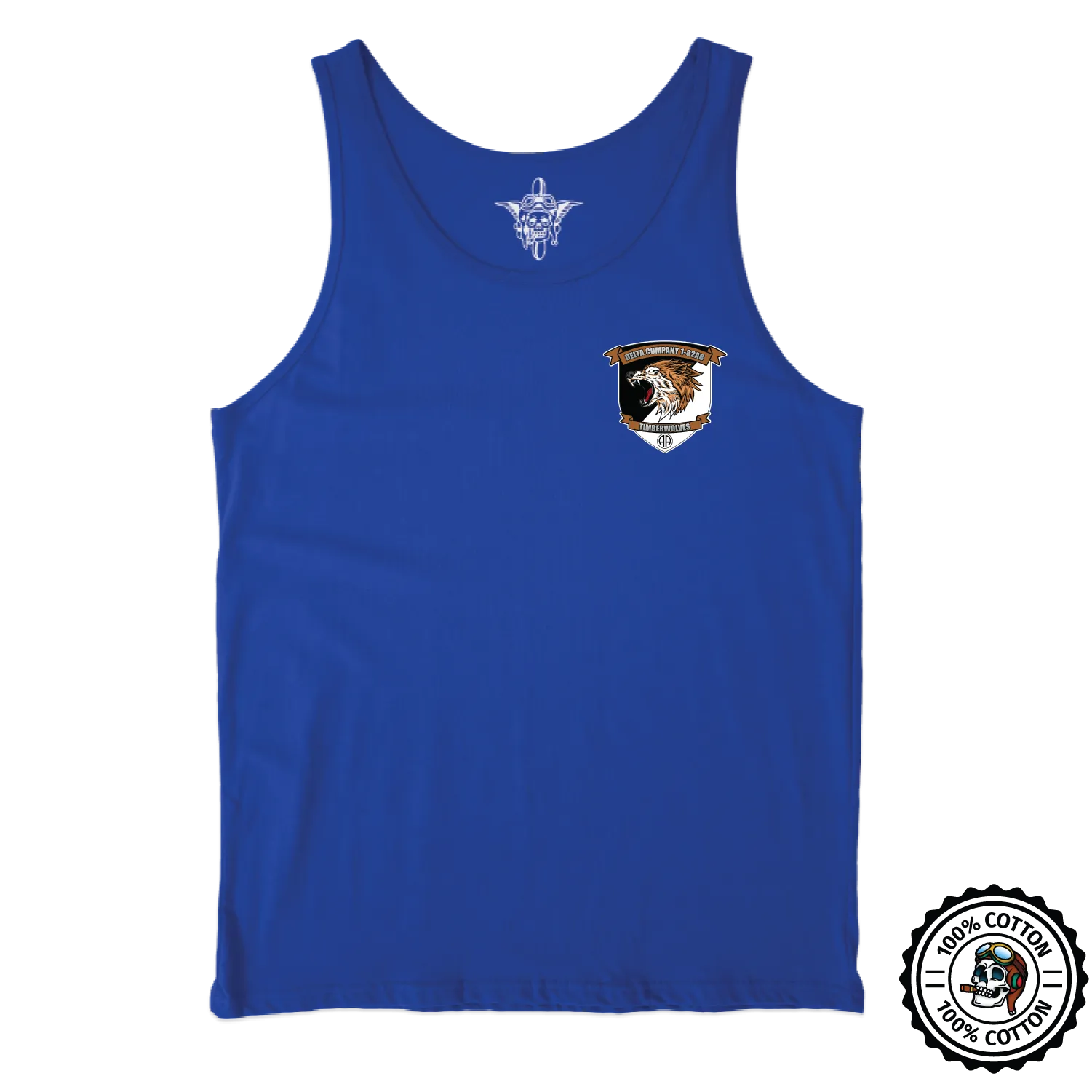 D Co, 1-82 AB "Timberwolves" Tank Tops