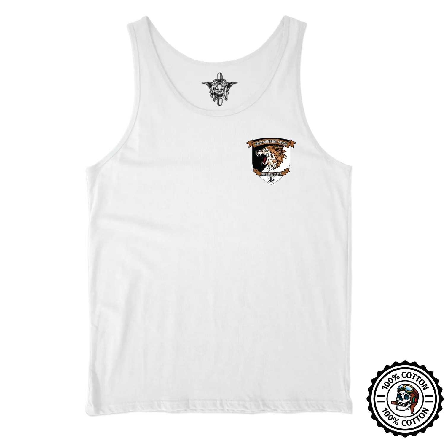 D Co, 1-82 AB "Timberwolves" Tank Tops