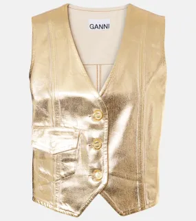 Ganni Denim vest