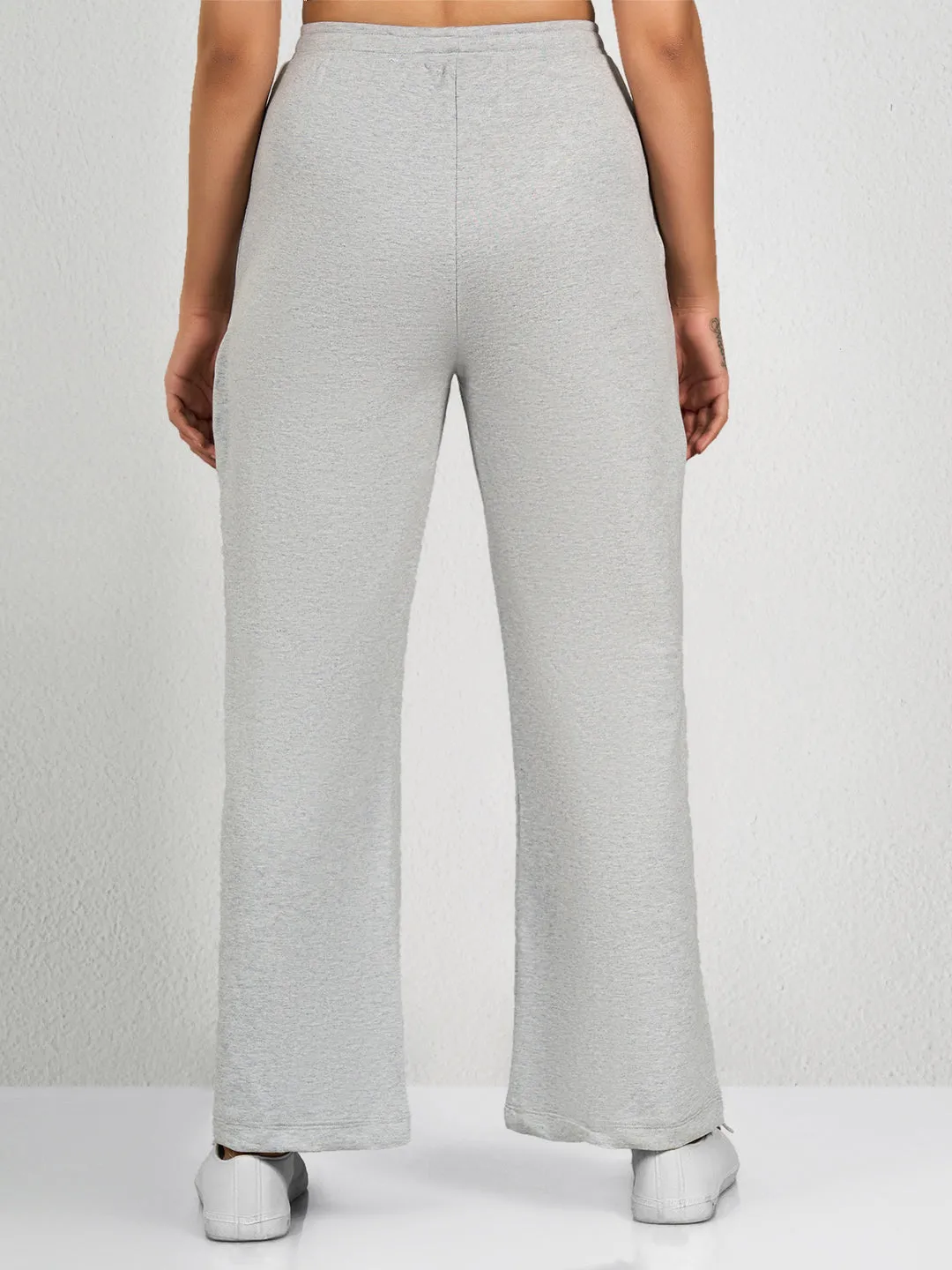 Grey Solid GM Track Pant