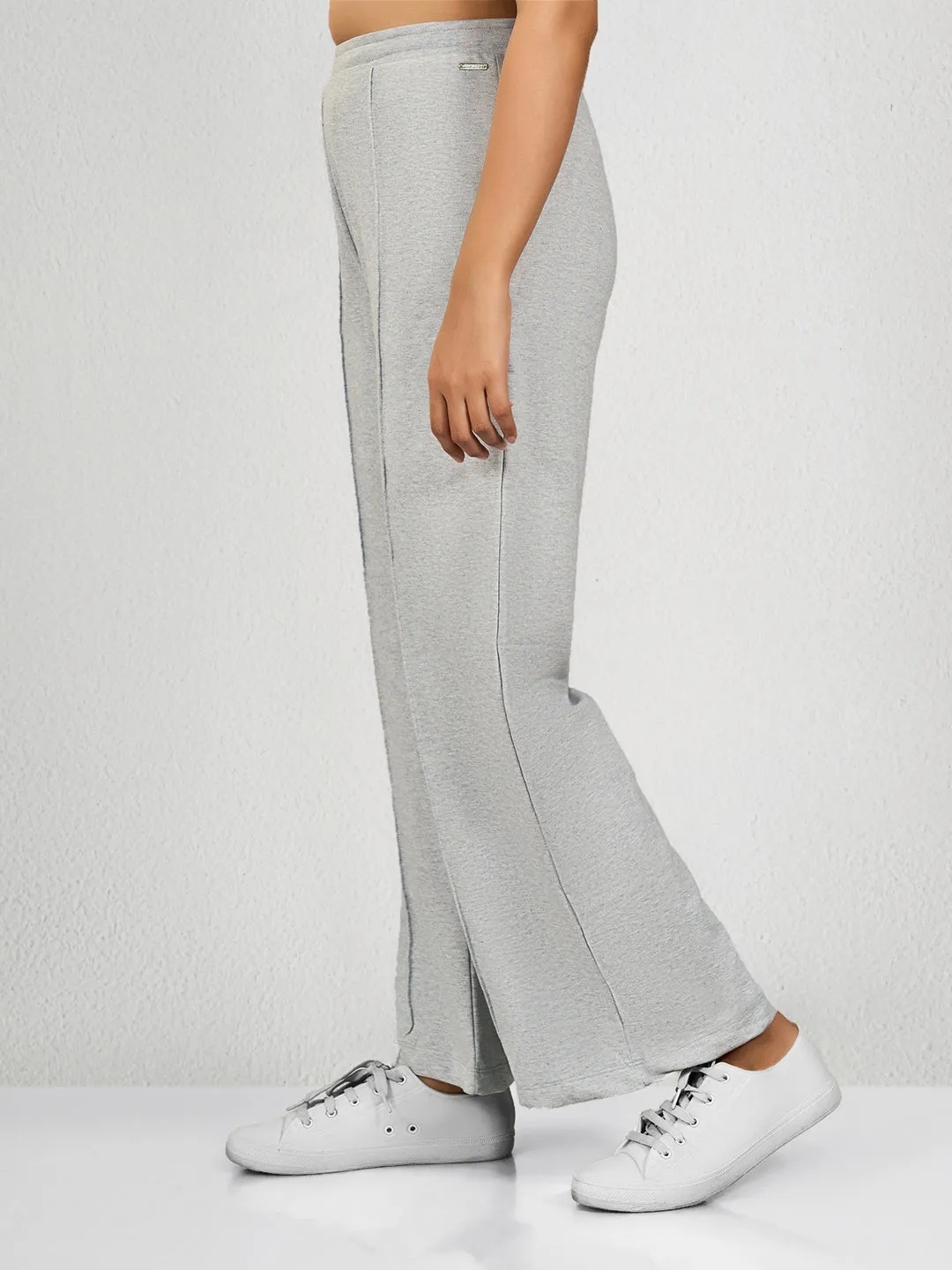 Grey Solid GM Track Pant