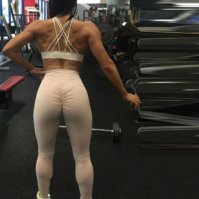 Outdoor Yoga Leggings Hips Push Up Pants