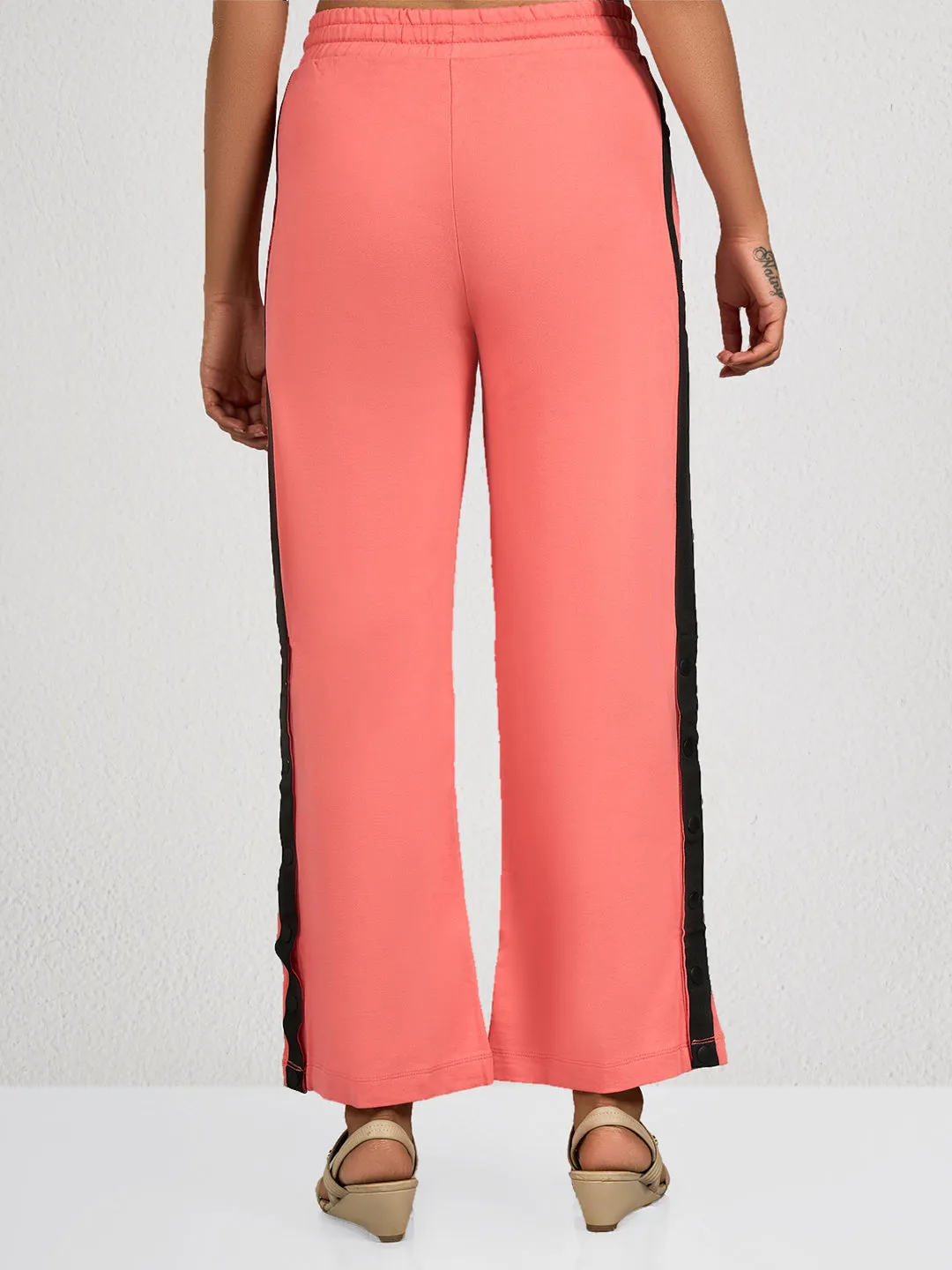 Pink Side Striped BR Track Pant