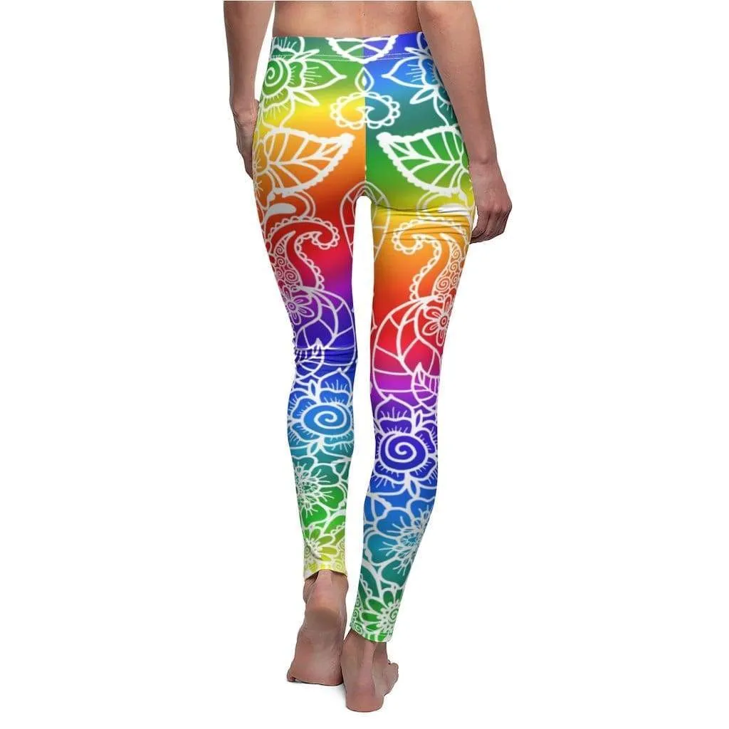 Rainbow Yoga Pants