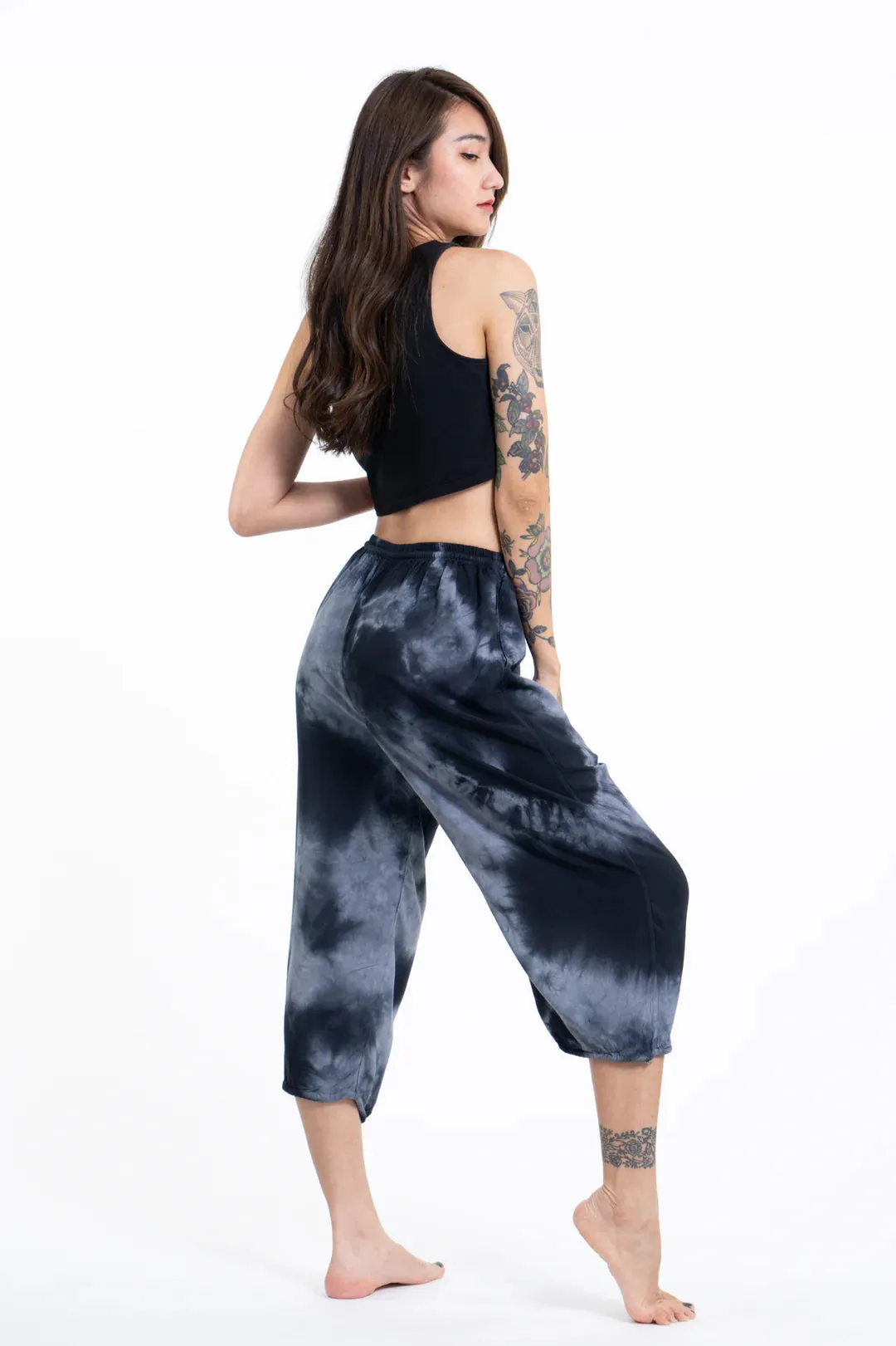 Tie Dye Yoga Massage Cropped Pants, Thailand