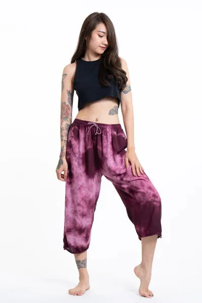 Tie Dye Yoga Massage Cropped Pants, Thailand
