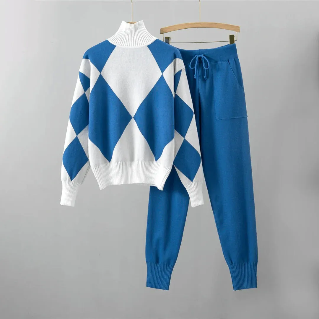 Warm Sweater and Pants Set