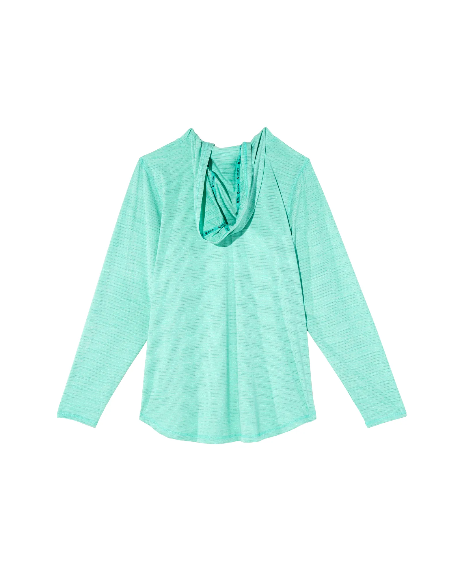 Wisteria Long Sleeve Hooded Tee | Teal