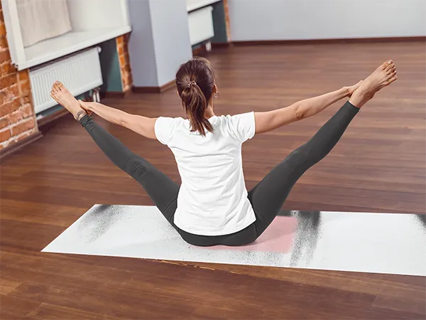 Yune Yoga White Non-Slip Yoga Mat Ursa Major